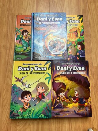 Libros Dani y Evan del 1 al 6 mas el 10