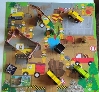 Puzzle 16 piezas y cuento