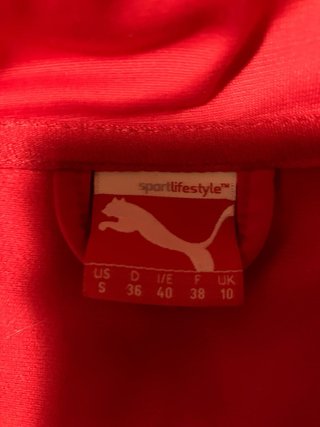 Conjunto Chándal Puma Rojo y Azul