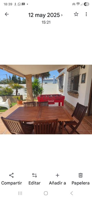 Alquiler casa con piscina en conil