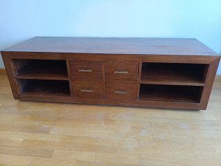 Mueble TV Madera Banak