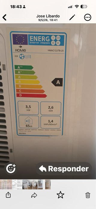 Aire Acondicionado Portátil HMAC12JTB-25