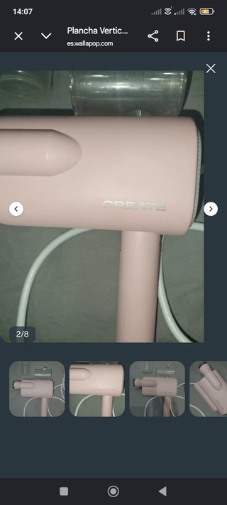 Plancha Vertical Create Rosa