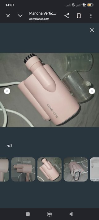 Plancha Vertical Create Rosa