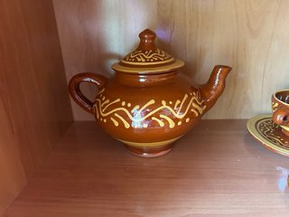 Juego de tazas de cerámica
