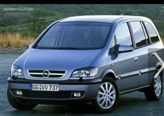 Baca Opel Zafira 2004  Original.para techo