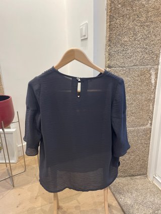 Blusa Nicoli gris talla M