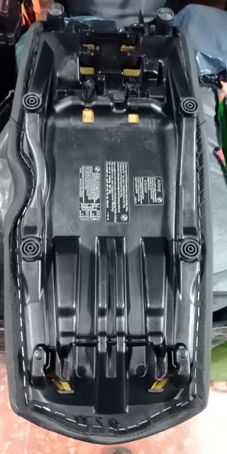 Asiento Moto BMW F800GS 2008 Negro