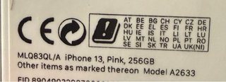 iPhone 13 Pink 256 GB