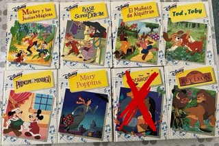 Libro de cuentos disney