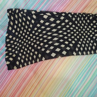 Blusa gasa Negra y Blanca