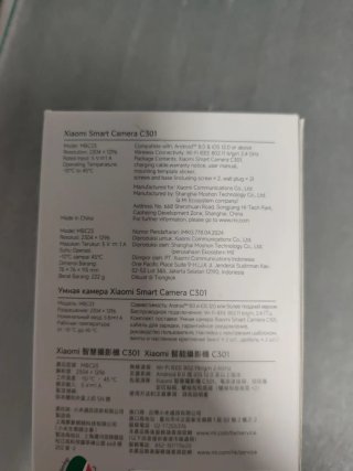 Xiaomi Smart Camera C301