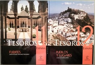 TESOROS DE ESPAÑA. 12 TOMOS.