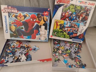 2 Puzzles Clementoni Marvel Spider-Man y Avengers
