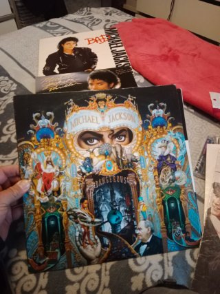 Vinilos Michael Jackson: Bad, Thriller, Dangerous