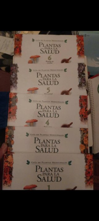 Enciclopedia PLANTAS PARA LA SALUD (A-Z) - 6 Tomos