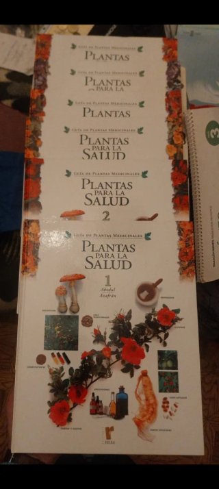 Enciclopedia PLANTAS PARA LA SALUD (A-Z) - 6 Tomos