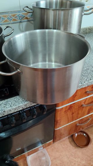 Lote ollas y garcillas hostelería