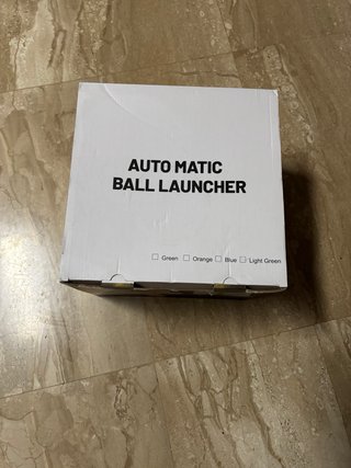 Lanzador de pelotas automático para perros,