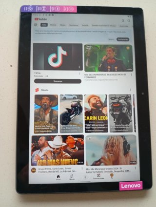 Lenovo Tab M10 HD Tablet Negra