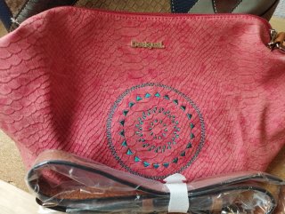Bolso Desigual patchwork multicolor