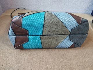 Bolso Desigual patchwork multicolor