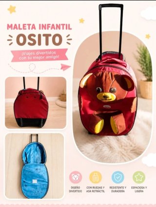 Maleta Infantil Osito Samsonite