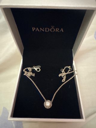 Collar Pandora Plata Circonita
