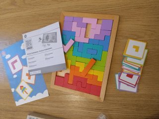 Puzzle Tangram Playtive 82 piezas