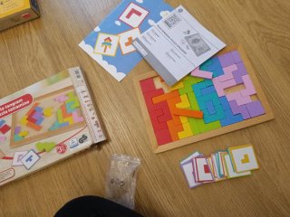 Puzzle Tangram Playtive 82 piezas