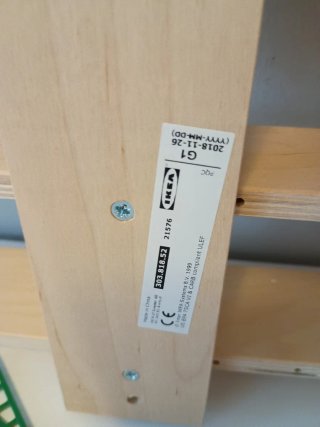 Estantería infantil de madera Ikea