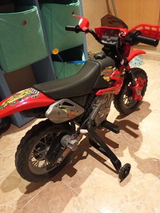Moto de niño estilo Motocross