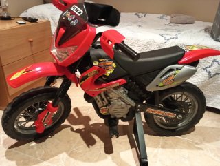 Moto de niño estilo Motocross