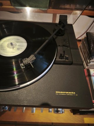 Tocadiscos Marantz TT42 Negro
