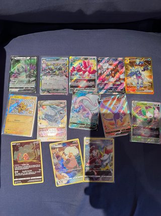 Lote de cartas pokemon