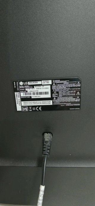 Televisor LG 49 Negro