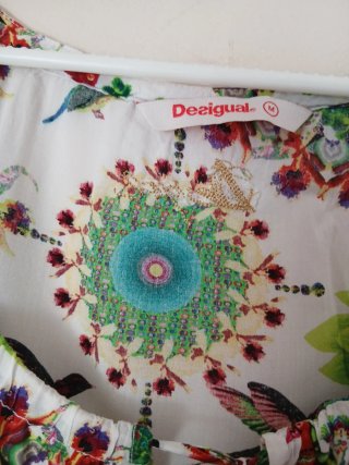 Túnica Desigual Multicolor Talla Única