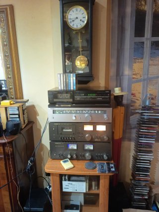 AIWA AD-F260 Reproductor Cassette Negro