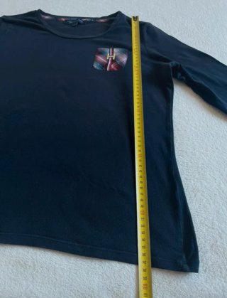 T-shirt Tommy Hilfiger L donna blu