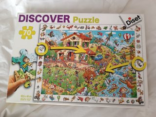 Puzzle Discover 70 piezas Diset