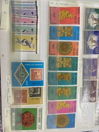 Sellos Paraguay 1954-1974