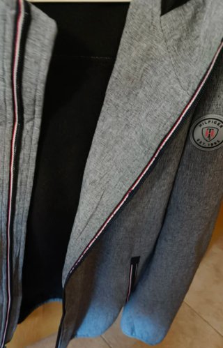 Chaqueta Tommy Hilfiger Gris Talla XL