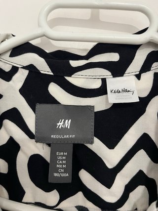 Camisa H&M Keith Haring Talla M (equiv. XL)