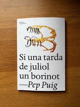 Si una tarda de juliol un borinot