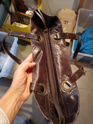 Bolso de piel para mujer