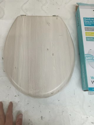 Asiento de inodoro oval Beldray