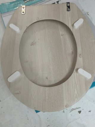 Asiento de inodoro oval Beldray