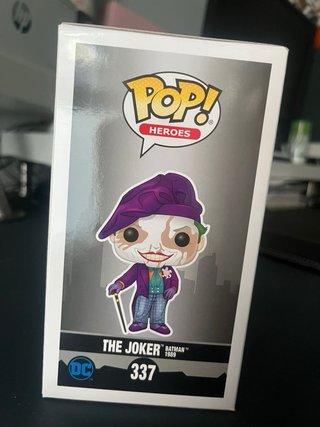 Funko Pop The Joker 337 Chase Batman 1989 Mint
