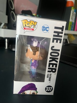 Funko Pop The Joker 337 Chase Batman 1989 Mint