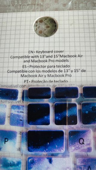 Funda Teclado MacBook Air/Pro 13-15